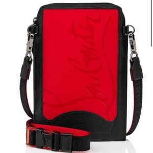 AUTHENTIC CHRISTIAN LOUBOUTIN CROSSBODY BAG.  LOUBILAB STYLE!